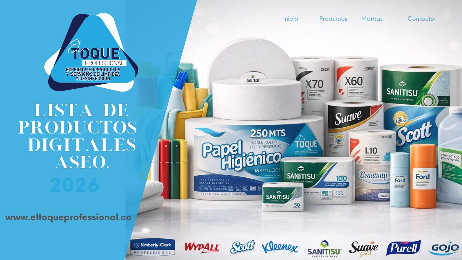 Expertos en productos y servicios de limpieza