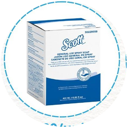 Jabón Scott 400 ml