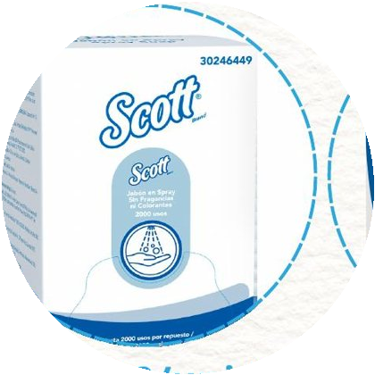 Jabón Scott 400 ml