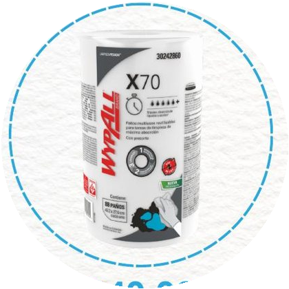 Wypall X70 / 88 paños