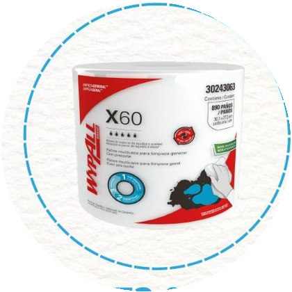 WypAll X60 / 890 paños