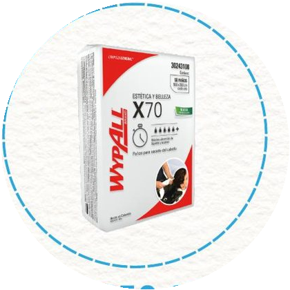 WypAll X70 peluquería