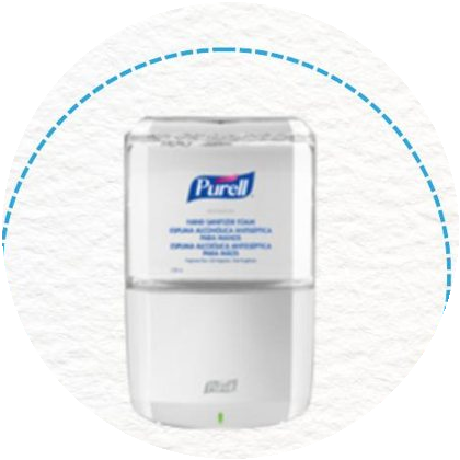 Dispensador gel sensor