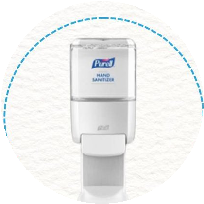Dispensador gel manual